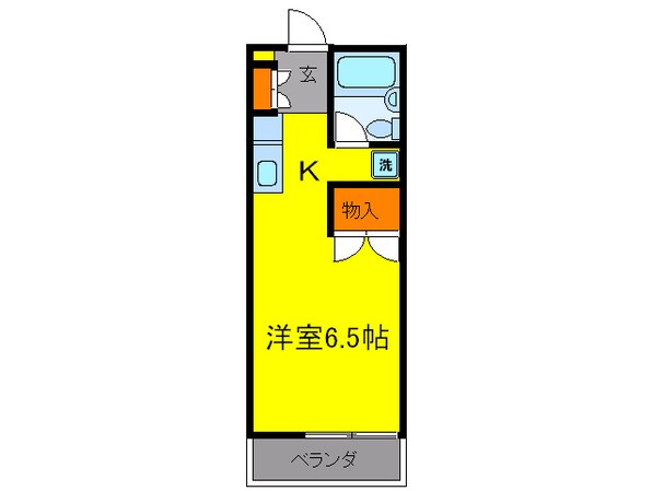 ヴィラソレイユの物件間取画像